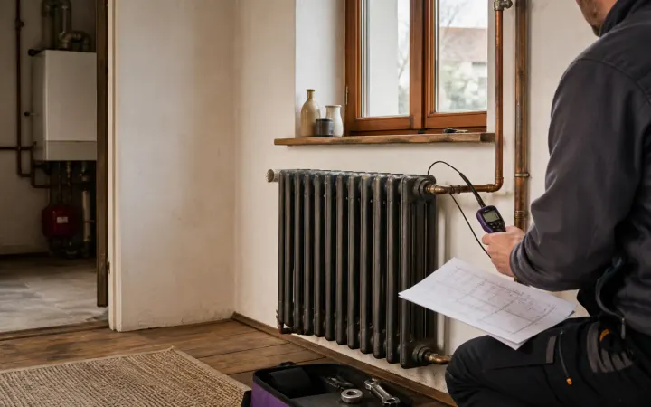 Ocena starego grzejnika i instalacji przed wyborem nowego ogrzewania domu